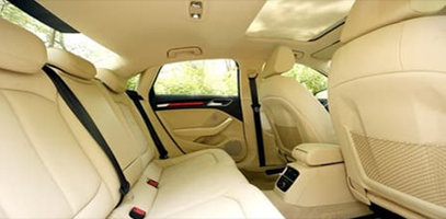 Audi A6 interior rear