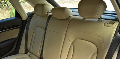 Audi Q3 interior rear
