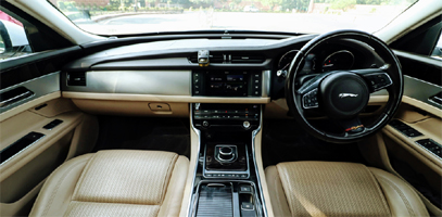 jaguar xf interior