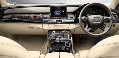 Audi A8 interior