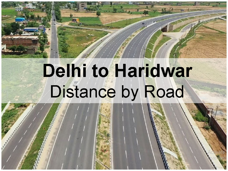 Delhi to Haridwar Distance
